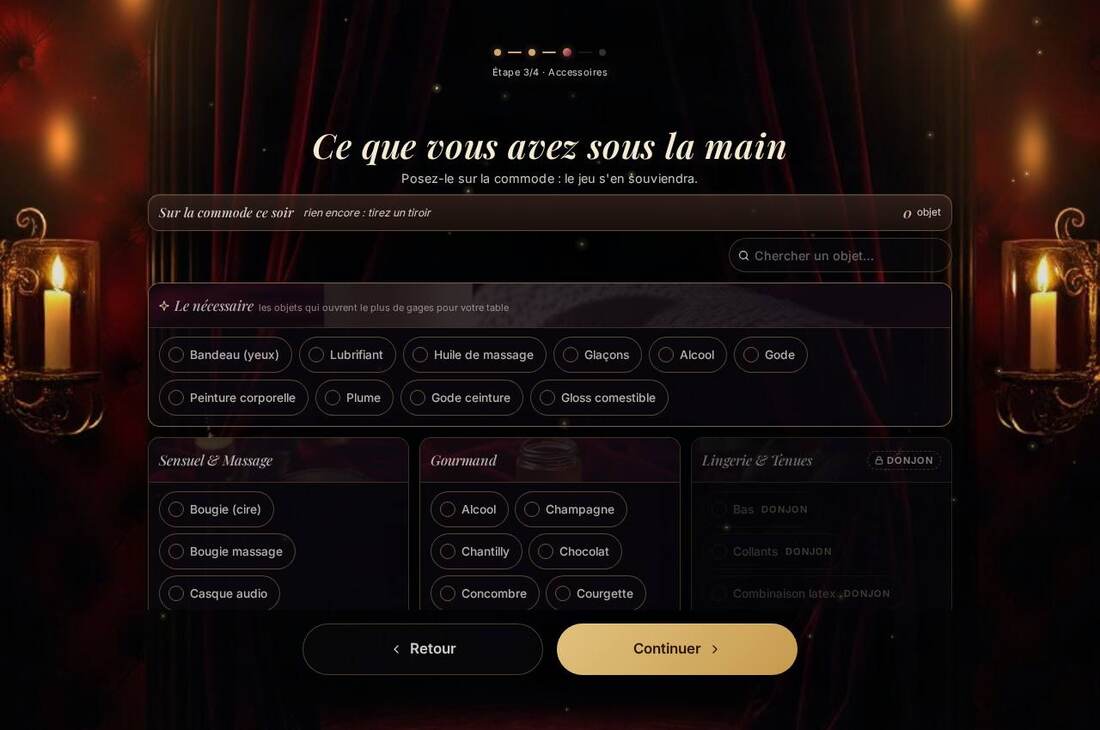 L'écran réel des objets : la commode