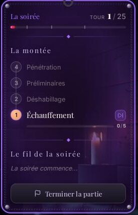 Le panneau réel de la montée, au Donjon